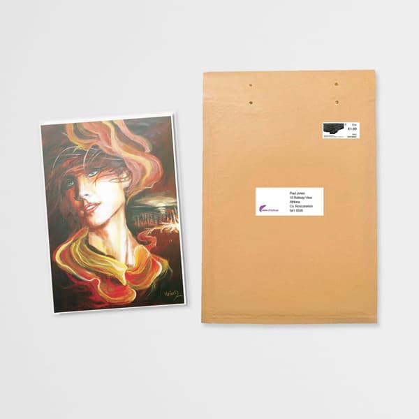 The Celtic Goddess Bridget – The Memory greeting card
