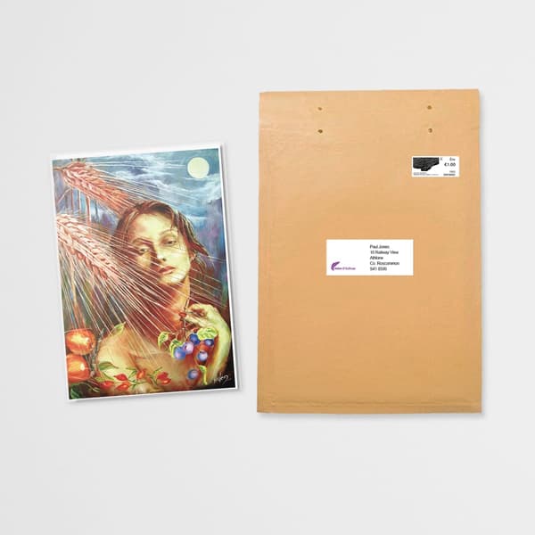 The Celtic Goddess Tailltiu Greeting Card